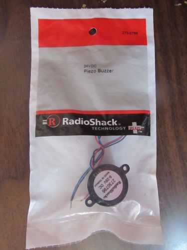 Radio Shack 24VDC Piezo Buzzer #273-0796   NEW