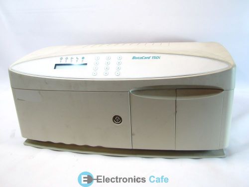 Datacard 150i ID Card Embosser Indenter Topper System *See Description*