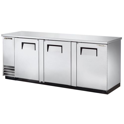 New true true tbb-4-s 90&#034; stainless steel back bar refrigerator for sale
