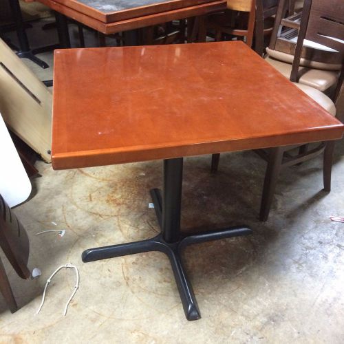 Acralyte II Commercial Grade Wood Restaurant Tables 30&#034; w