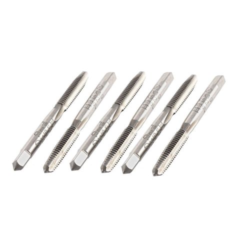 Sks2 steel screw thread hand tap m6 x 1.0mm pitch 65mm length 6 pcs for sale
