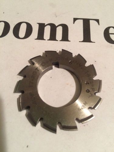 NEW INVOLUTE GEAR CUTTER #6 40P 17-20T 14.5PA 7/8&#034;bore HS NATIONAL