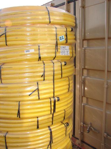 1-1/4&#034; IPS SDR11 PE2708 Yellow MDPE Gas Pipe Underground  (10 each 150&#039; coils)