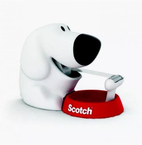 Scotch Dog Tape Dispenser with Magic Tape (C31-DOG) Box Opened but Unused