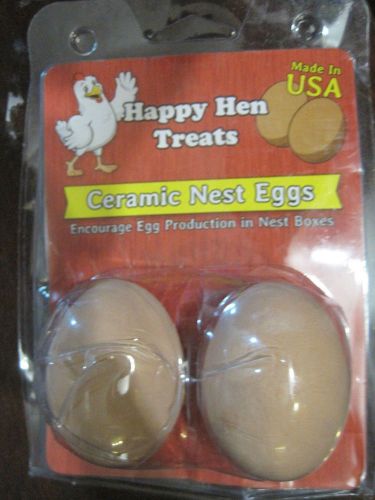 2PK BRN Cera Nest Eggs