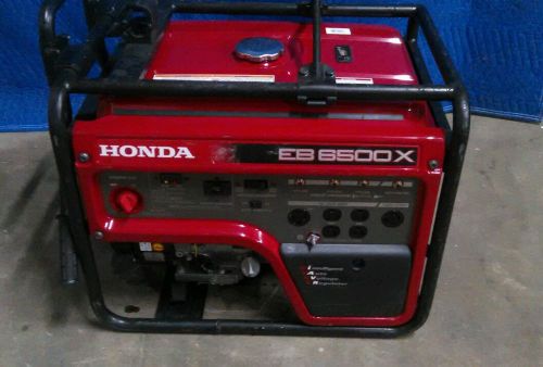 HONDA EB6500X GAS GENERATOR VERY POWERFUL AND READY TO WORK