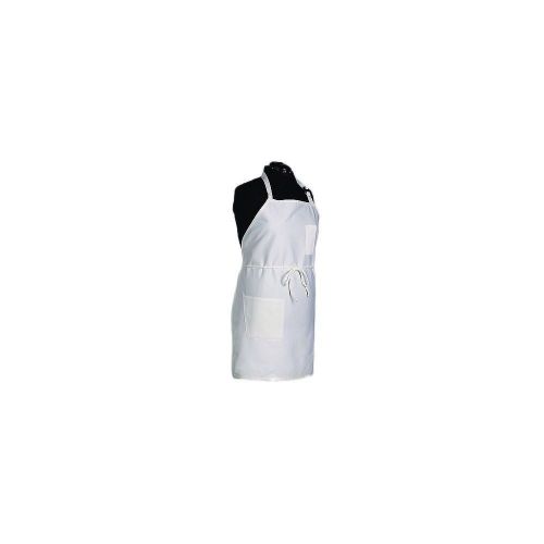 Arden benhar 2pbiawh duraserv 2 pocket white pro bib apron for sale