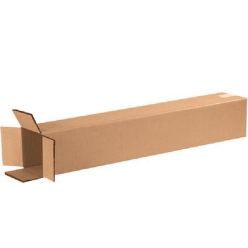 Heavy-Duty Double Wall Cardboard Boxes 6&#034; x 6&#034; x 48&#034; (Bundle of 15)