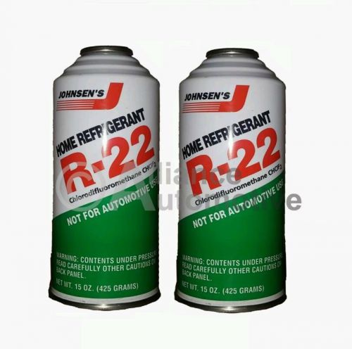 R22 R-22 Refrigerant Home AC Air Conditioning 15oz 2 Cans