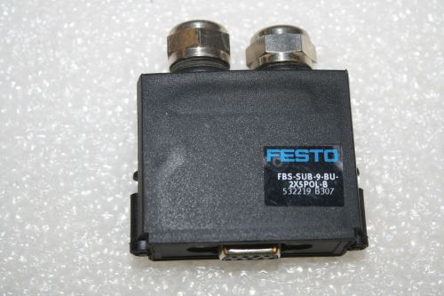 Festo fbs-sub-9-bu-2x5pol-b for devicenet for sale