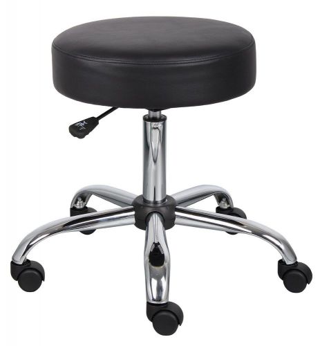 Medical stool doctor dentist doctors office chair adjustable black caressoft for sale