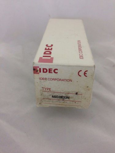 IDEC PUSH BUTTON CONTACT BLOCK    ASD2K22N         IN THE USA!    60 DAY WRNTY