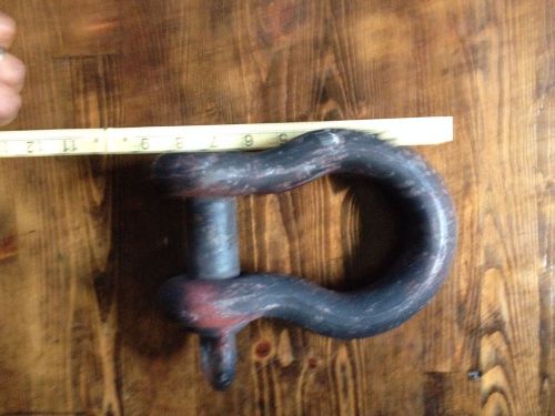 One-12 ton 1-1/4&#034; screw pin clevis/shackle usa for sale