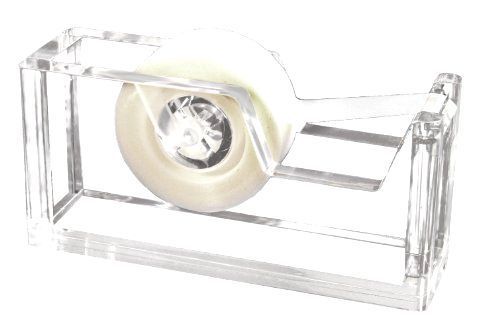 Kantek  acrylic tape dispenser 2 3/4 x 6 x 1 3/4 inches clear for sale