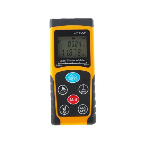 100M / 328ft Digital LCD Laser Distance Meter Range Finder Measure Diastimeter