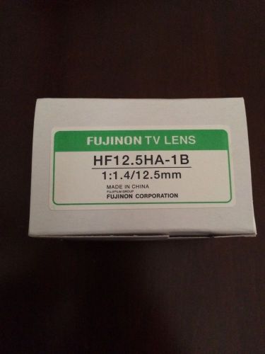 FUJINON TV LENS HF12.5HA-1B