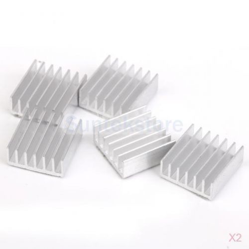10pcs heatsink 14x14x 5mm aluminum cooling fins kit for raspberry pi/fpga/mcu for sale