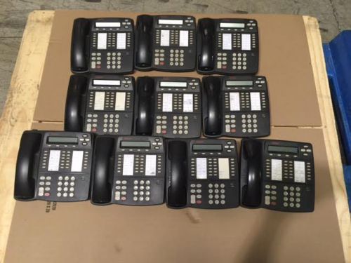 Lot of 10 Avaya 4412D+ Business Telephone Black 108199050 4412A01A-003