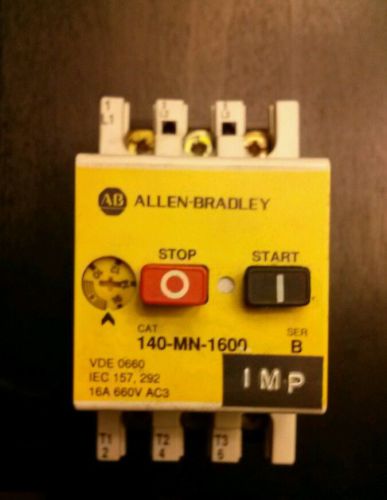 Allen Bradley 10-16 Amp 660 V Overload