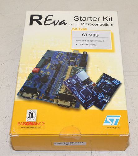 Raisonance sti reva starter kit stm8s &amp; daughterboard stm8s208rb for sale