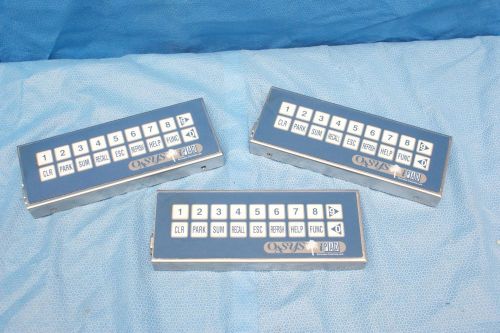 Set Of 3 Select Oasys Revision SX Kitchen Controller POS Bump Bar