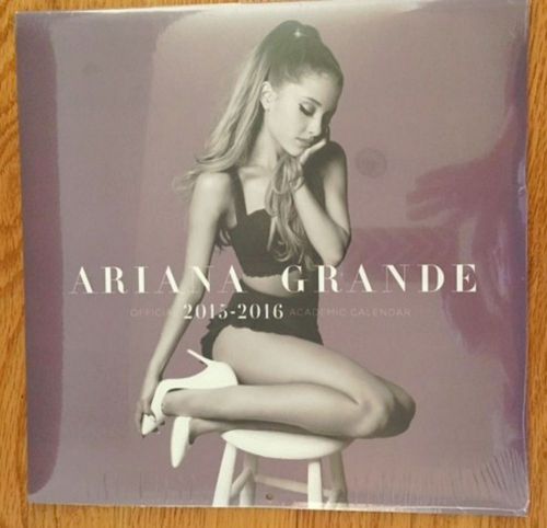 New Ariana Grande 12 Month Academic Calendar Aug 2015 - July 2016 College School