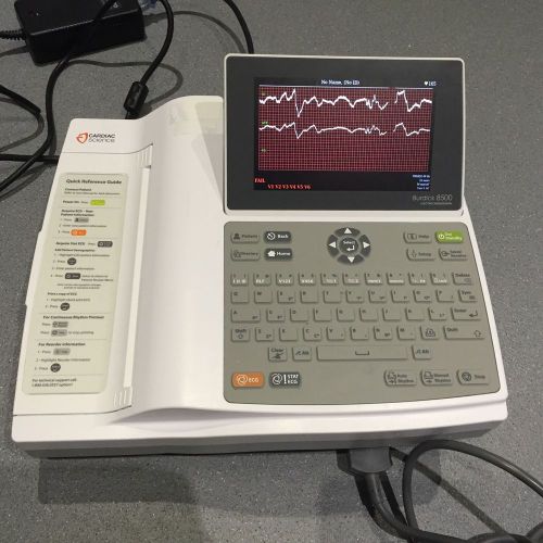 Burdick 8500 Cardiac Science ECG Electrocardiograph EKG Monitor