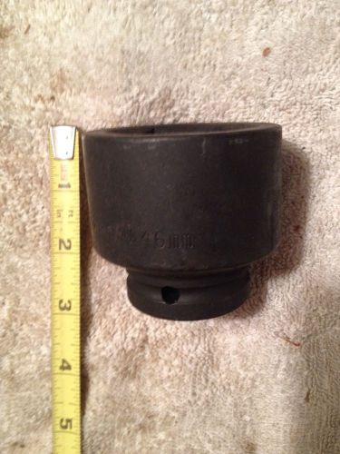Armstrong 48-046, six pt. 46MM Impact Socket 3/4&#034; Dr.