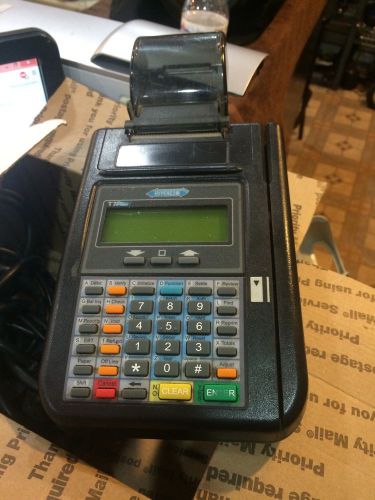 Hypercom T7 Plus Credit Card Terminal with Power Cord.