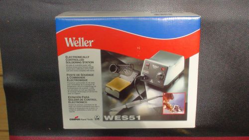 NEW IN BOX WELLER WES51 ELECTRONICALLY CONTROLLED SOLDERING STATION