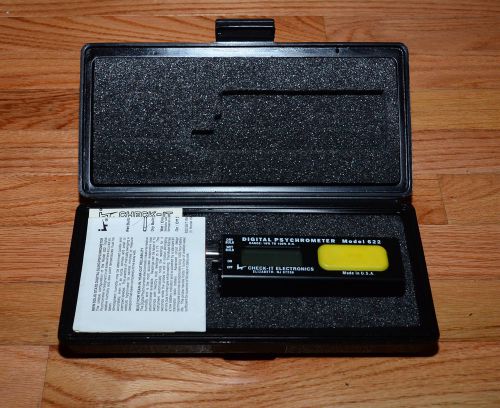 Check It Electronics Model 622 Digital Psychrometer Set