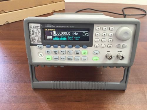 Agilent 33250A 1uHz-80MHz Function Generator with Fresh Calibration &amp; COC