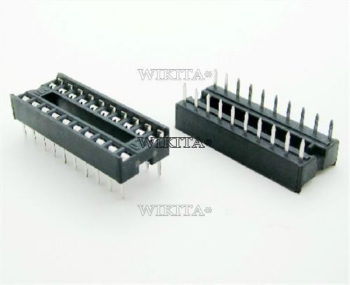 12pcs 20 pin dip ic sockets adaptor solder type socket #9103367