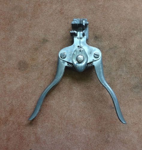 VINTAGE Speed-ex TRIG-O-MATIC WIRE INSULATION STRIPPER IN GOOD WORKING CONDITION