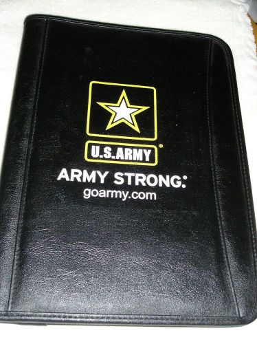 U.S. Army Notebook Planner Cover - Black Army Strong!