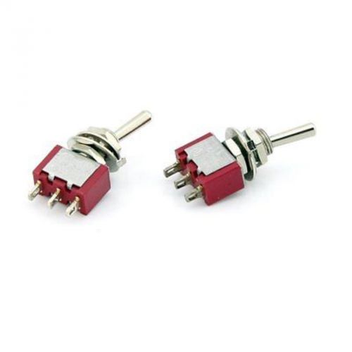 2PCS 3pin Mini Toggle Switch SPDT On-On - NEW High Quality  ACM