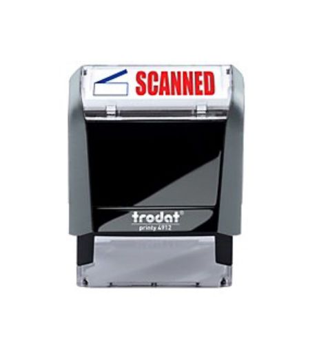 Trodat Printy 4912 Two Color Self-Inking Scanned Stamp