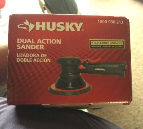 Husky 6 in. dual action sander # h4870 (1000030213) for sale