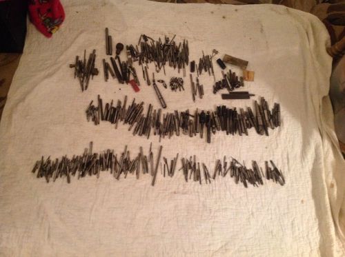 Large lot of machinists tools over 500 pc. /reamers/End mills/taps/drills