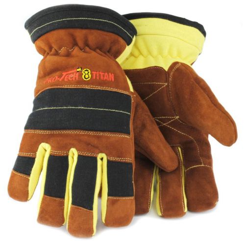 Pro-tech 8 titan short cuff glove, size: large for sale