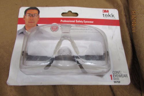3M 90750-80025T Tekk Protection Professional Safety Eyewear with Clear Lens and