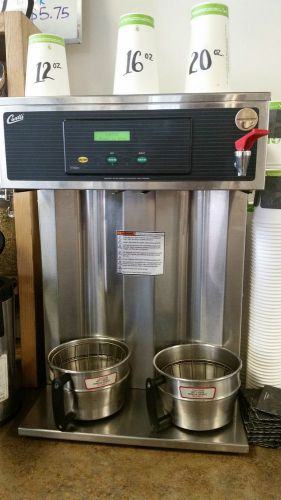 Stainless Steel Twin Airpot Coffee Brewer (220V) with 2 Brew Baskets