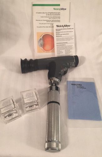 WELCH ALLYN PanOptic Ophthalmoscope 11820 w/Rechargeable Handle