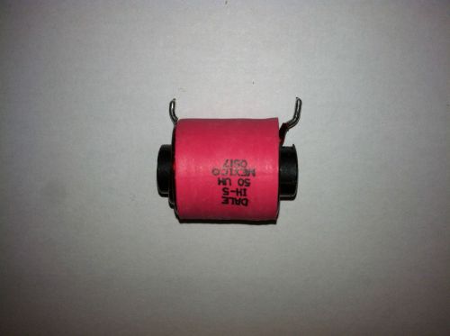 Dale IH-5 Coil Inductor 50uh 7.5A 10% NEW