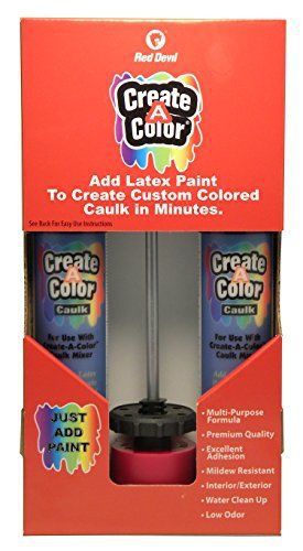 Red Devil Inc 4074 Create a Color Caulk Kit FAST Free Shipping New