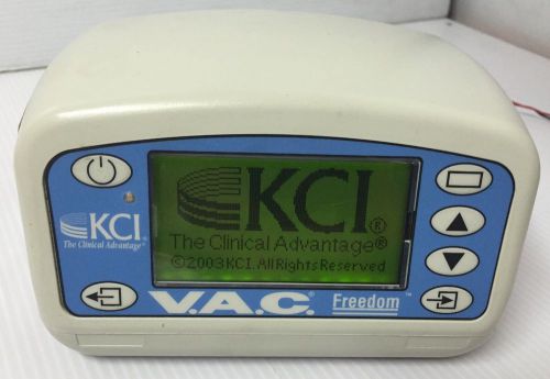 KCI VAC V.A.C. FREEDOM PORTABLE SYSTEM ADVANCED  WOUND VACCUM.