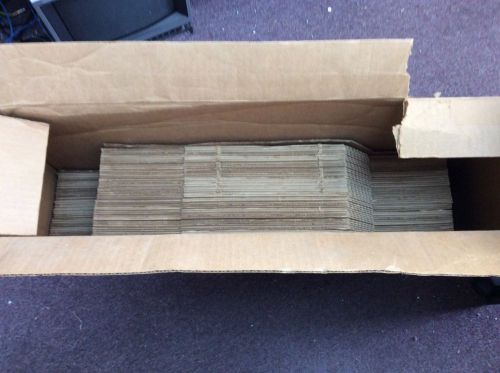 38 Kraft 6 X 12 x 4 1/2&#034; Corrugated Cardboard Bin Boxes Organize Parts Storage