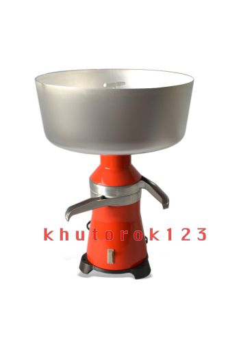 Dairy cream electric centrifugal separator 80l/h new #15  metal 120v for sale
