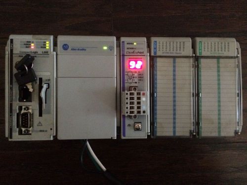 Allen Bradley PLC ControlLogix 1769-L35e 1769-PA4 1769-SDN 1769-IQ32 1769-OB32