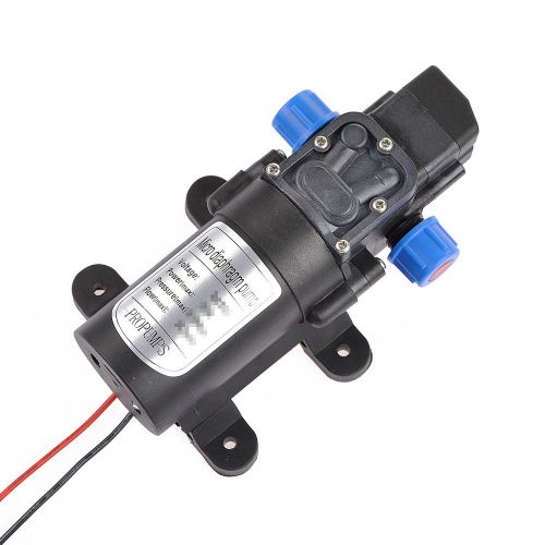 5L/min DC 12V 60W Micro Diaphragm High Pressure Water Pump Automatic Switch Boat